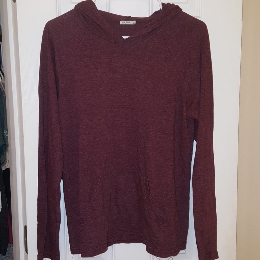 Burgundy sweater